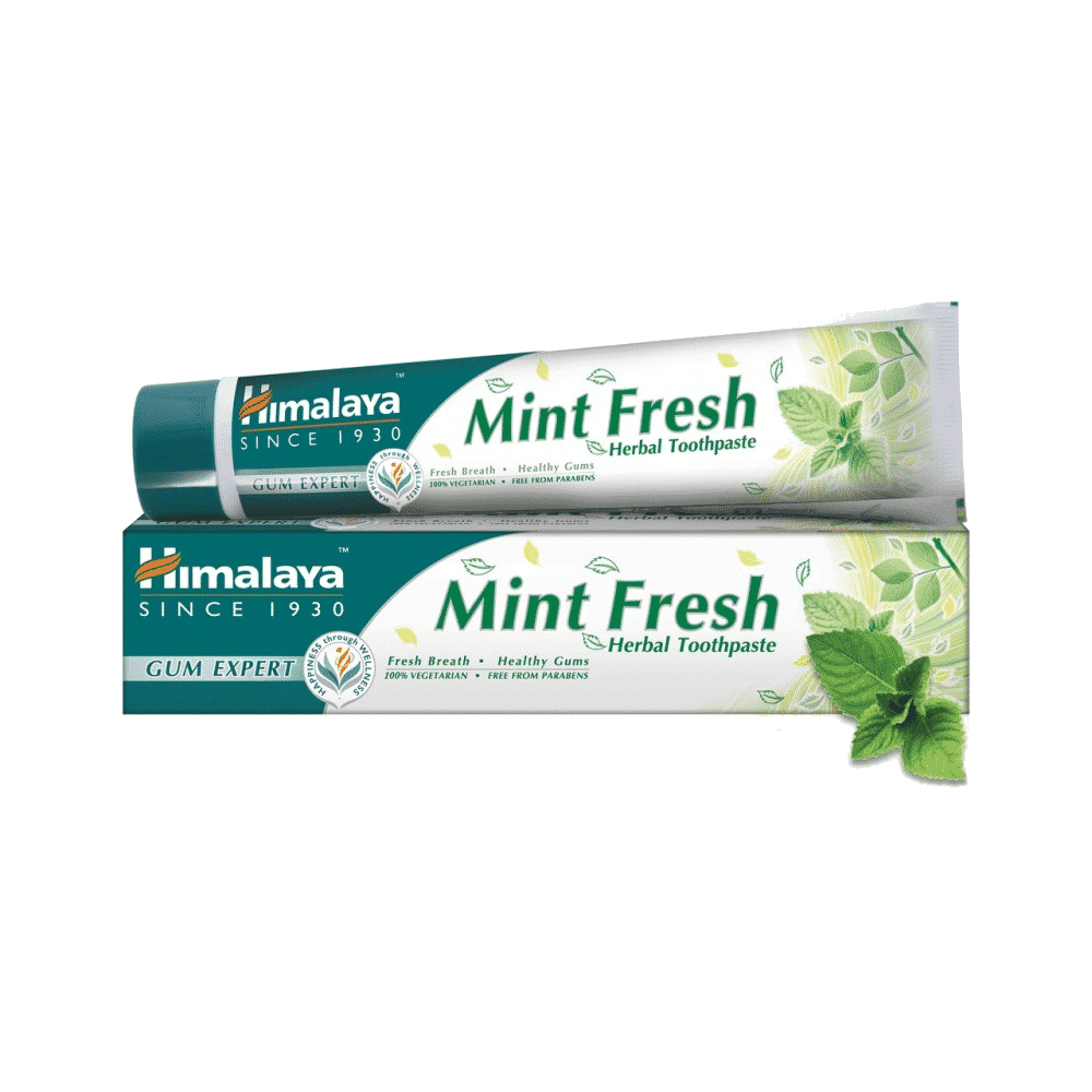 Mint Fresh Herbal Toothpaste 75ml Pasta Dentífrica Mint Fresh Gel, vegetariano