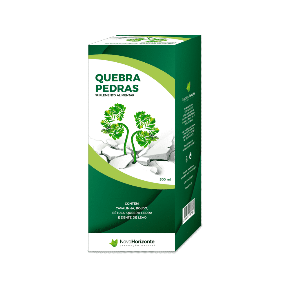 Quebra Pedras 500ml Novo Horizonte Quebra Pedras, suplemento alimentar