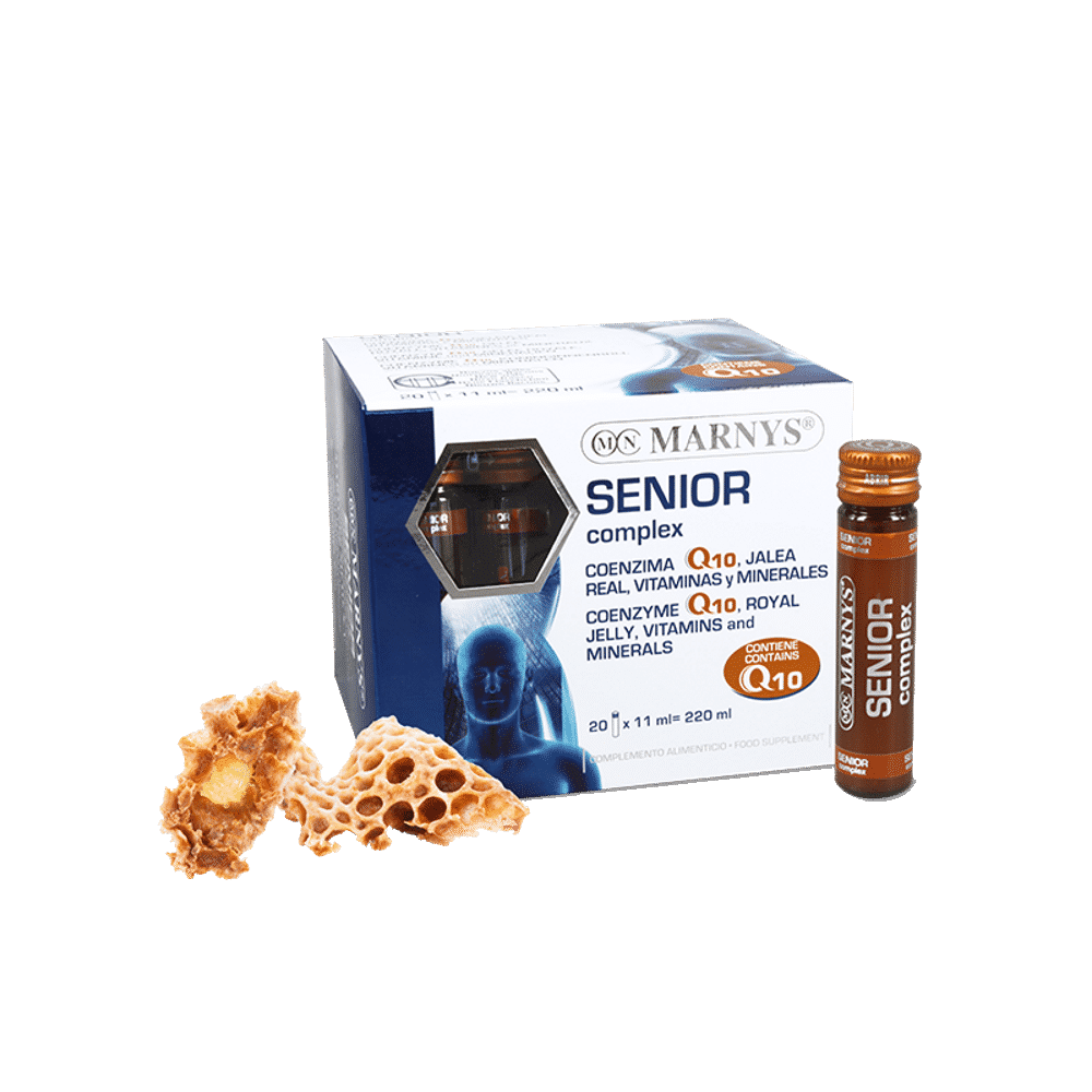 Senior complex Q10 20 ampolas Marnys Complex Sénior Q10, suplemento alimentar