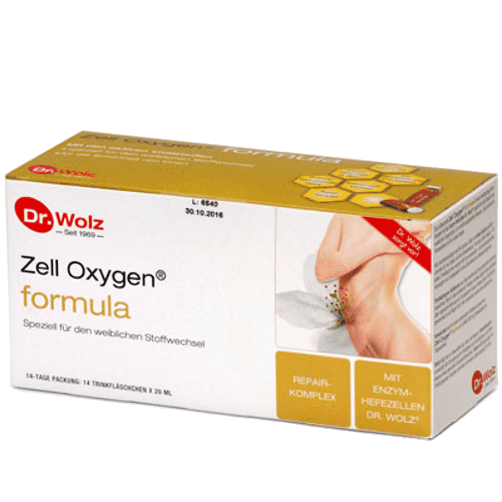 Zell Oxygen Formula (14x20ml) Zell Oxygen Formula, suplemento alimentar