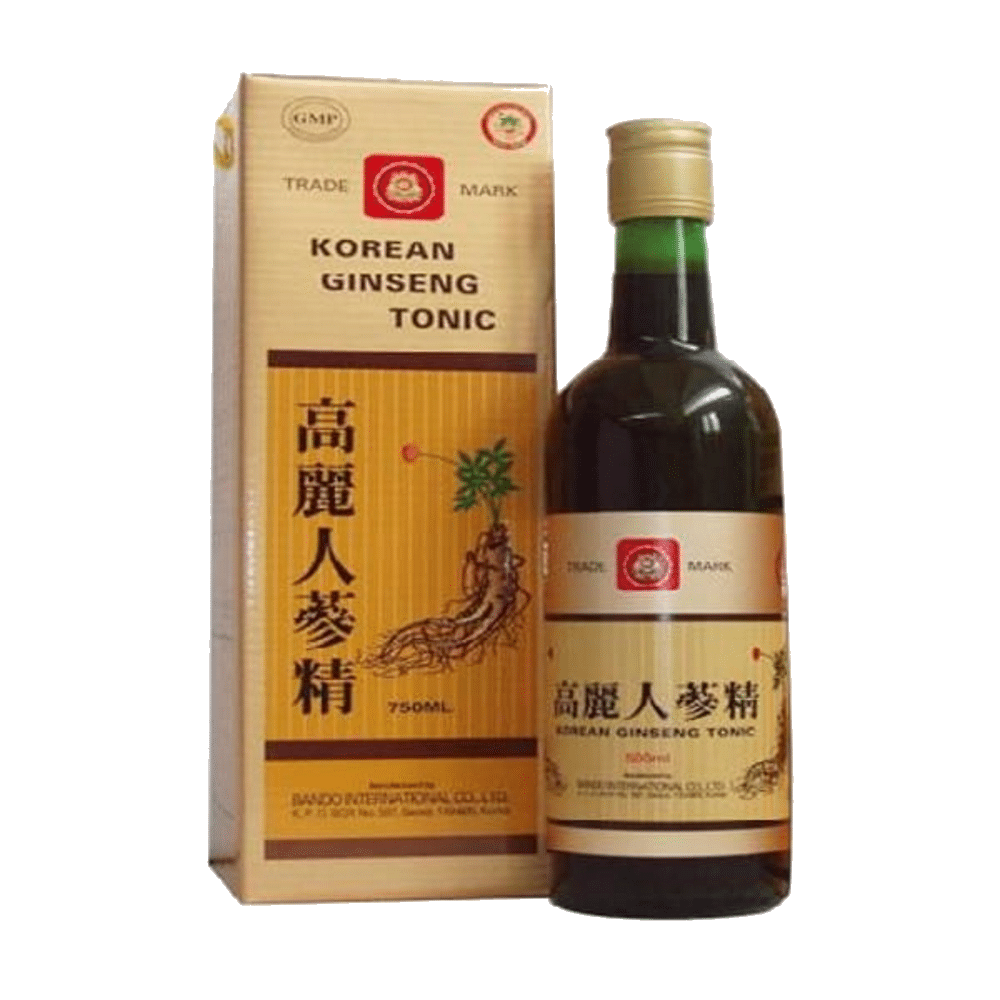 Tonico Ginseng 750 ml JLF Tónico de Ginseng Coreano, suplemento alimentar