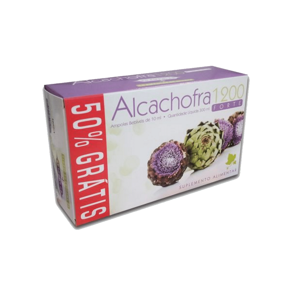 Alcachofra Forte 30 Amp Alcachofra 1200 Forte, suplemento alimentar