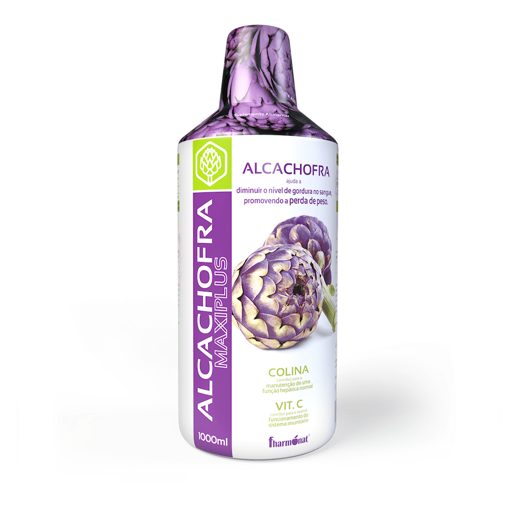 Alcachofra Maxiplus 1000ml Fharmonat Alcachofra Maxiplus, suplemento alimentar
