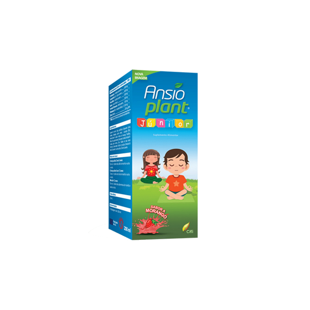 Ansioplant Junior Xarope Ansioplant Junior, suplemento alimentar para o sistema nervoso