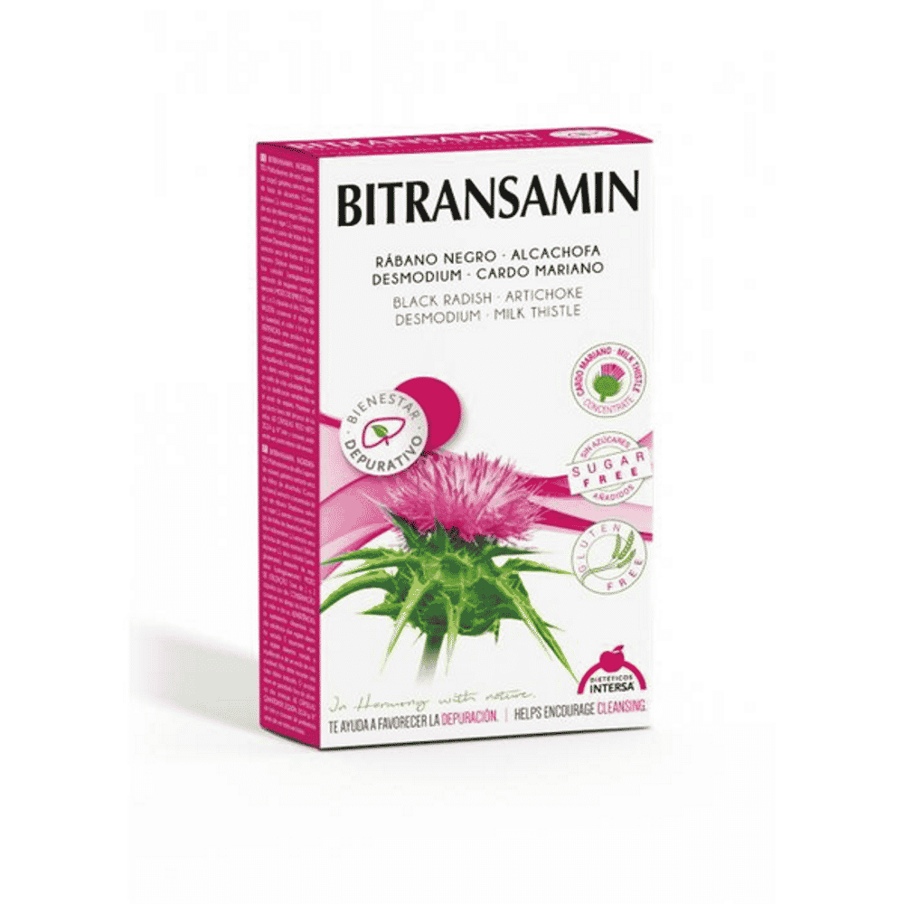 Bitransamin 60 Caps Intersa Bitransamin, suplemento alimentar sem açúcar, sem glúten