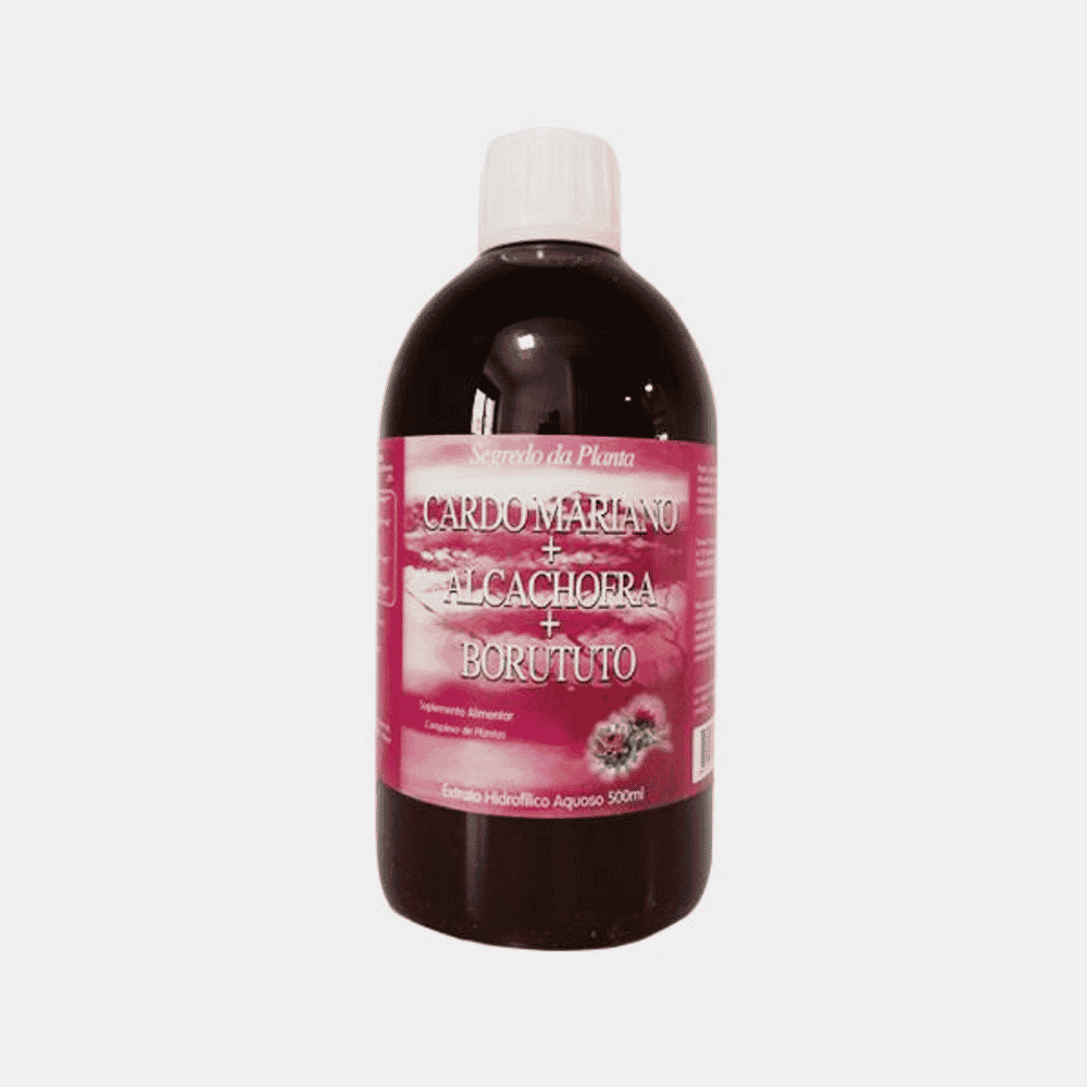 Cardo Mariano + Alcachofra + Borututo Cardo Mariano + Alcachofra + Borututo, suplemento alimentar