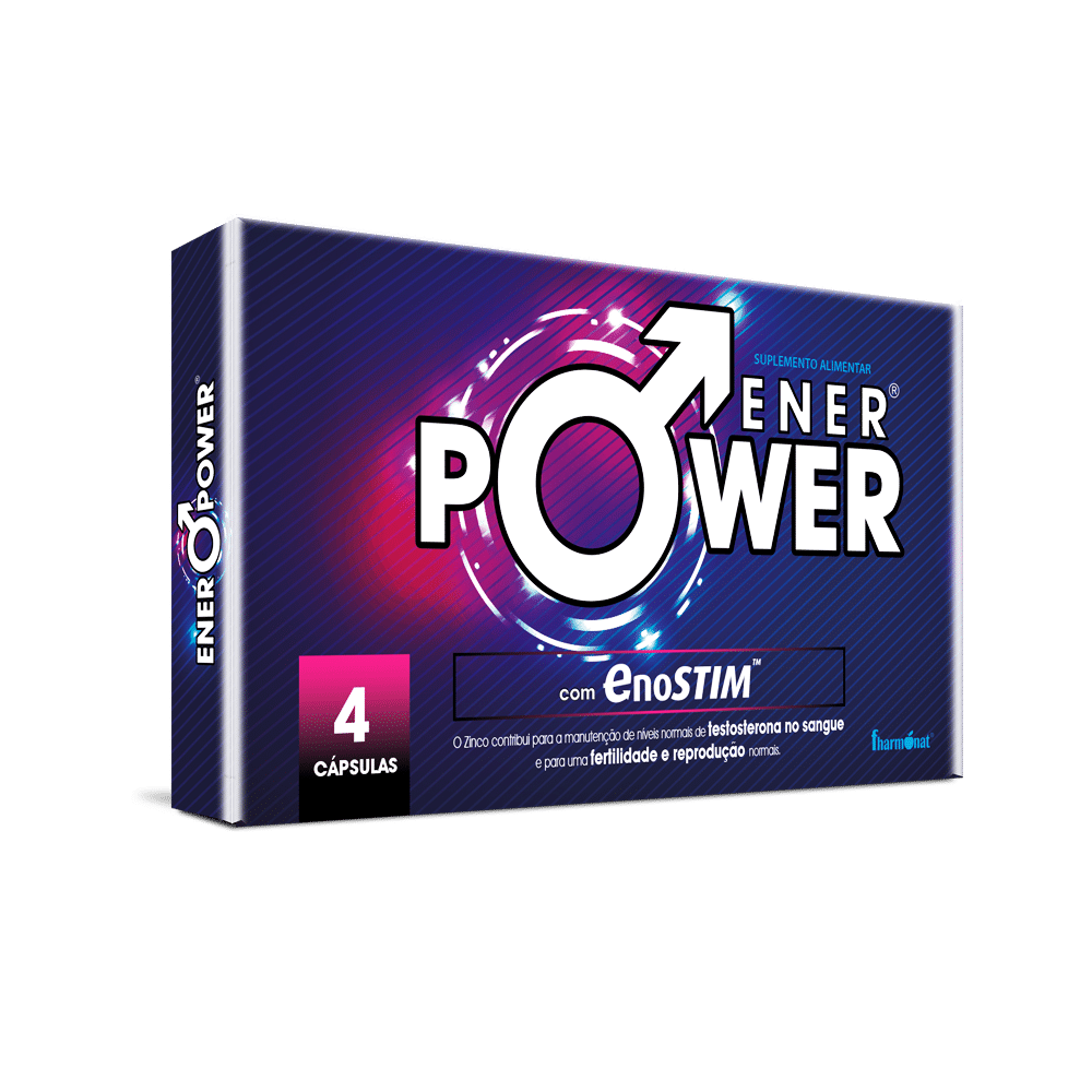 Enerpower 4 Caps EnerPower, suplemento alimentar