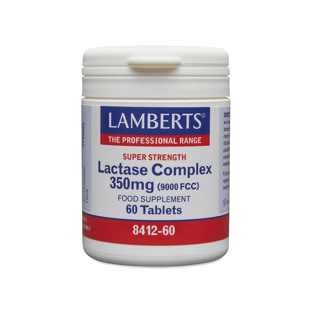 Lactate Complexo 350mg 60 Comp Lamberts Lactase Complex, suplemento alimentar