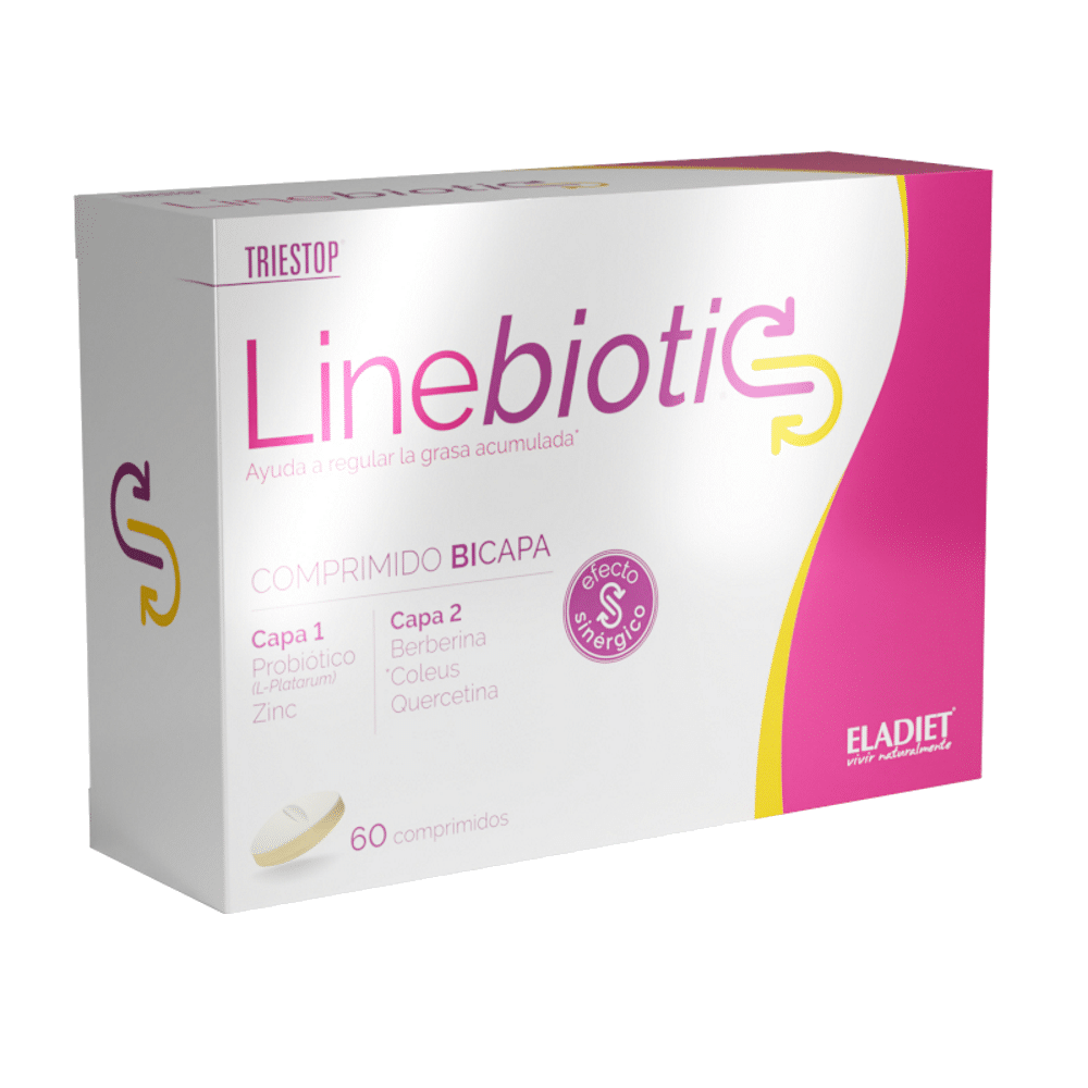 Linebiotics Eladiet Linebiotics, suplemento alimentar sem açúcar, sem glúten e sem lactose