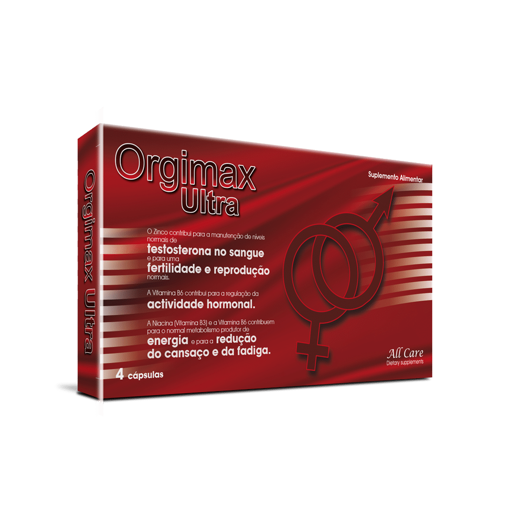 Orgimax ultra 4Caps Origomax Ultra, suplemento alimentar