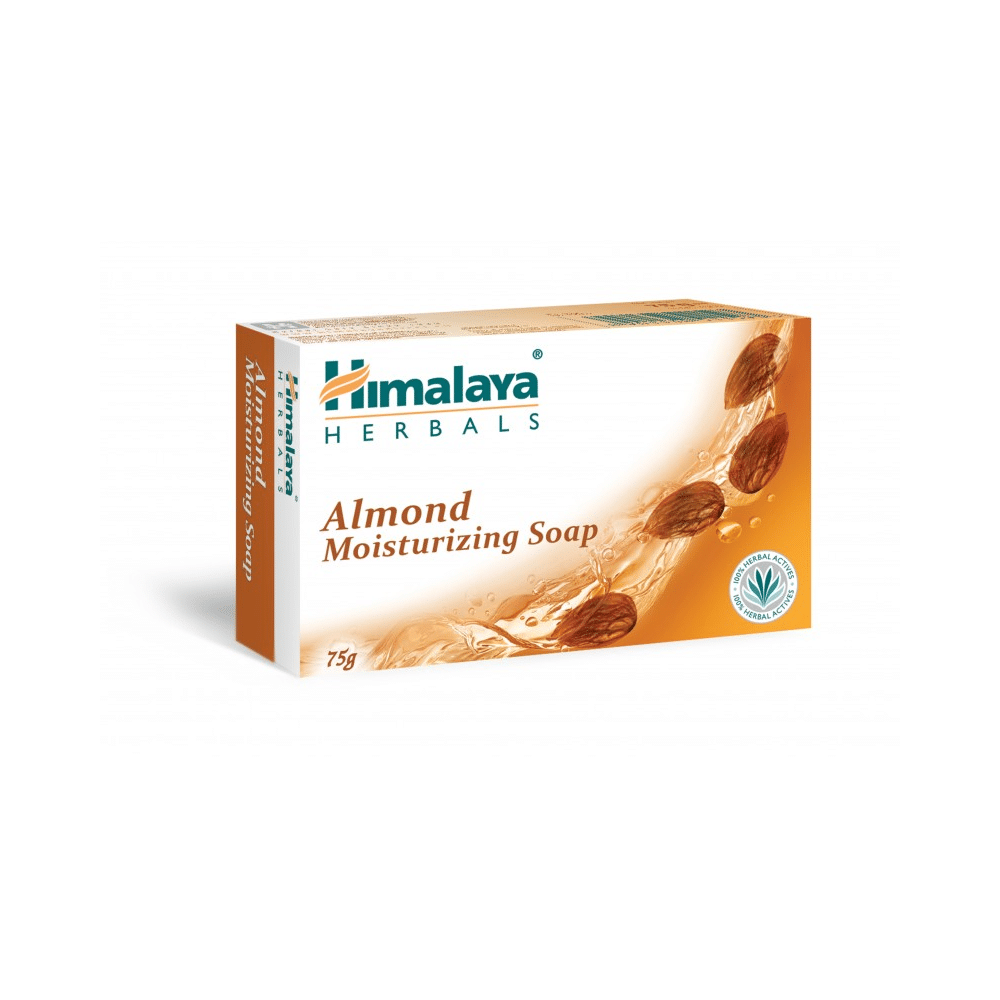 Sabonete Moisturizing Almond 75gr - Himalaya Sabonete Hidratante de Amêndoas