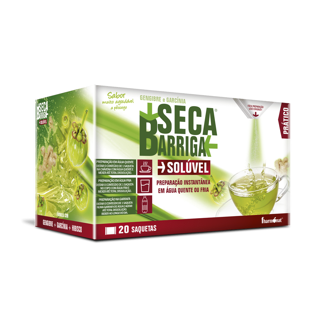 Seca Barriga Soluvel 20 Saq Seca Barriga Solúvel, suplemento alimentar