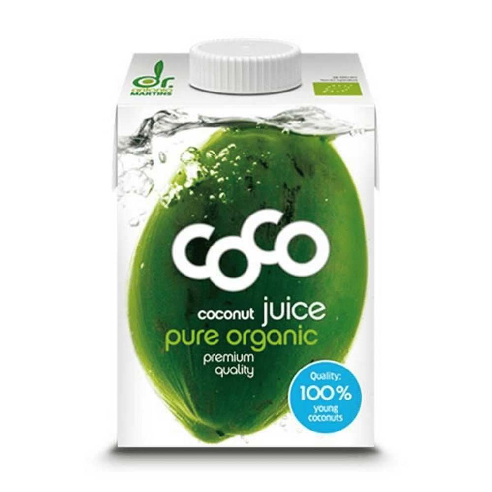 Água de coco bio 500ml Dr. António Martins Água de Coco Bio, biológico, vegan