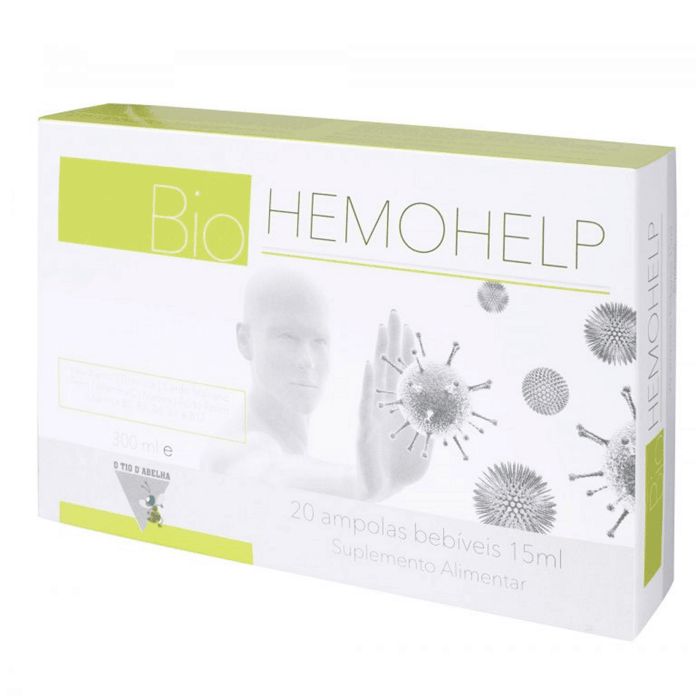Hemohelp Ampolas 15ml HemoHelp, suplemento alimentar