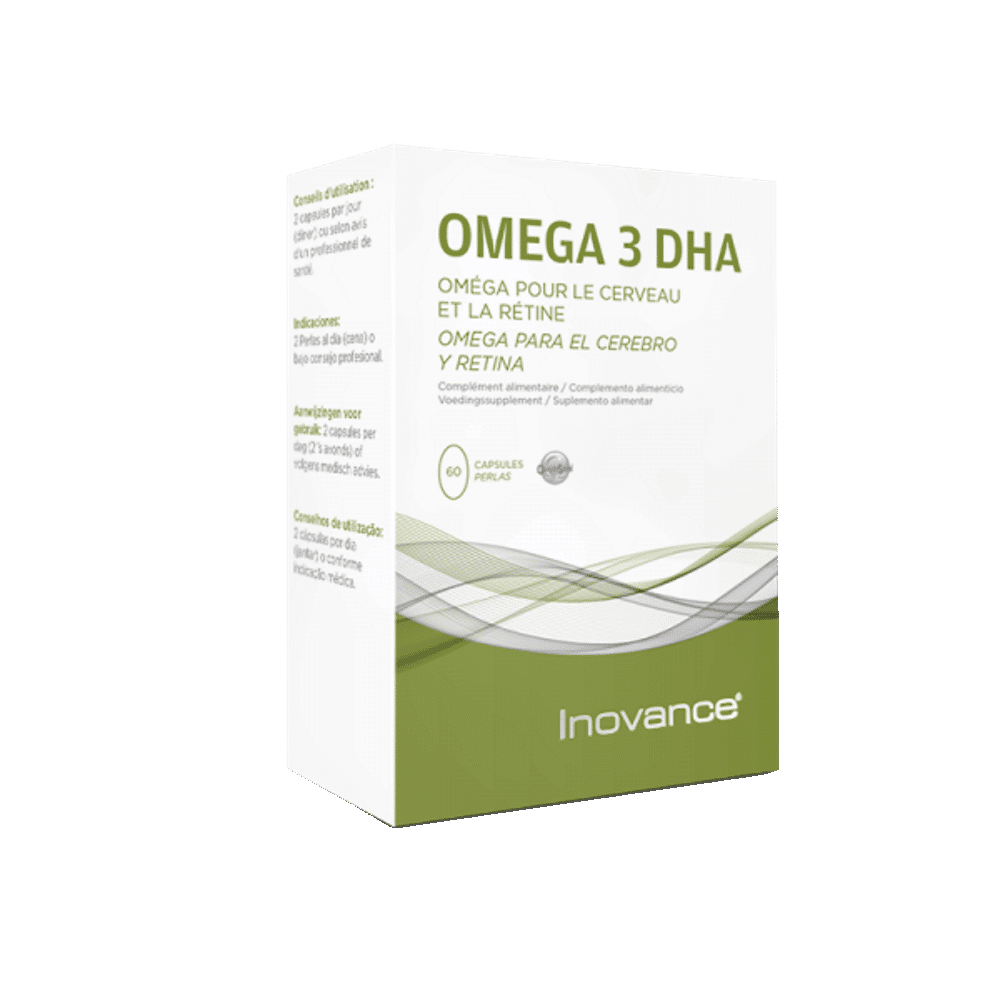 Omega 3 DHA+ 30 caps Inovance Omega 3 DHA+, suplemento alimentar