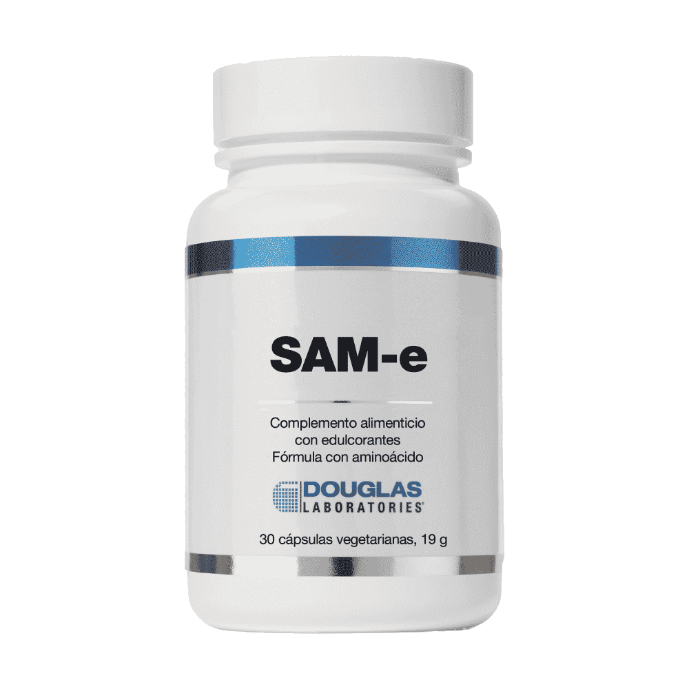 SAM-e 30 Vegcaps Douglas SAM-e, suplemento alimentar vegetariano