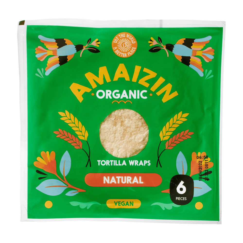 Tortilha Wrap 6 Unidades Bio 240 g Tortilha Wrap, vegan
