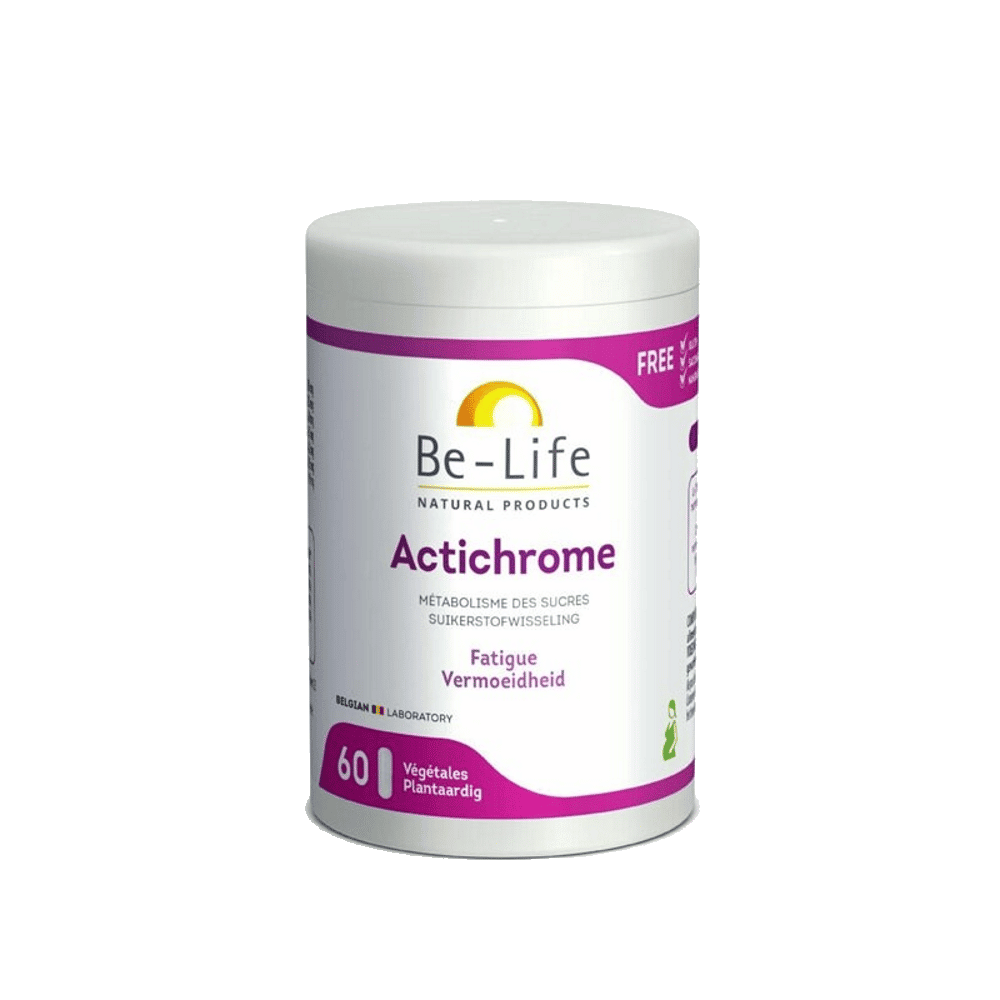 Actichrome (Prevent Sugar) 60 capsulas vegetais Be-Life Actichrome - Image 1
