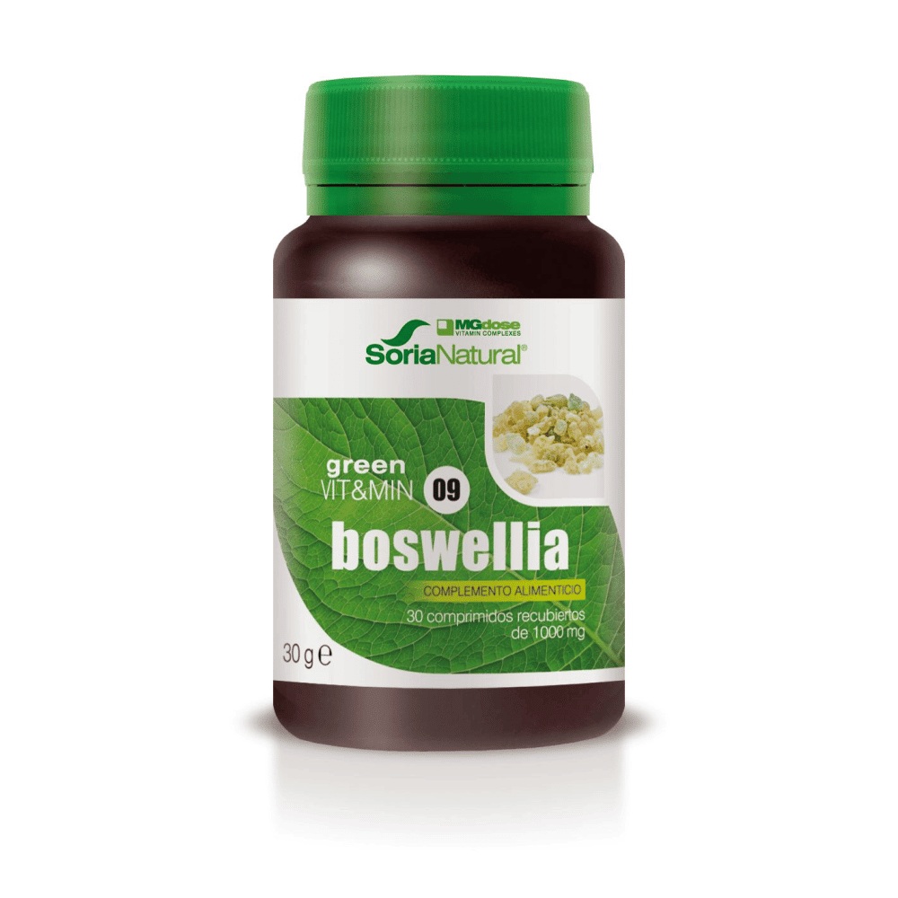 Boswellia - Soria Natural Green Vit&Min 09 Boswellia, suplemento alimentar
