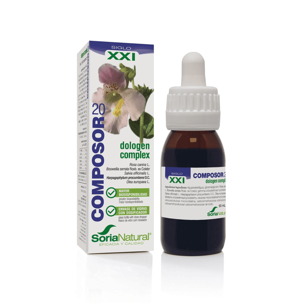 Composor 20 Dologen Complex XX Composor 20 Dologen Complex, suplemento alimentar