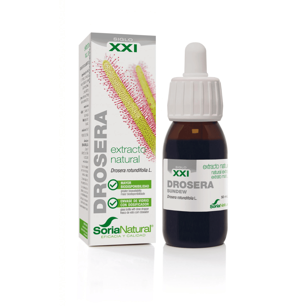 Extrato Drosera 50ml XXI Extrato de Drósera, suplemento alimentar