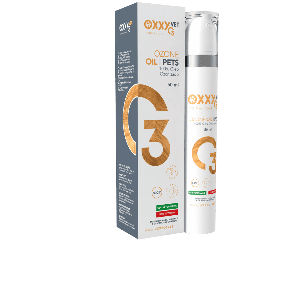 OzoneOil Ozone Oil Pets, para problemas de pelo e pele