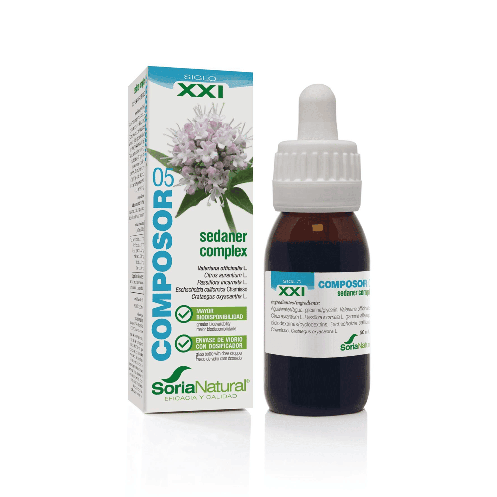 Valeriana Complex Composor 5 Composor 05 Sedaner, suplemento alimentar