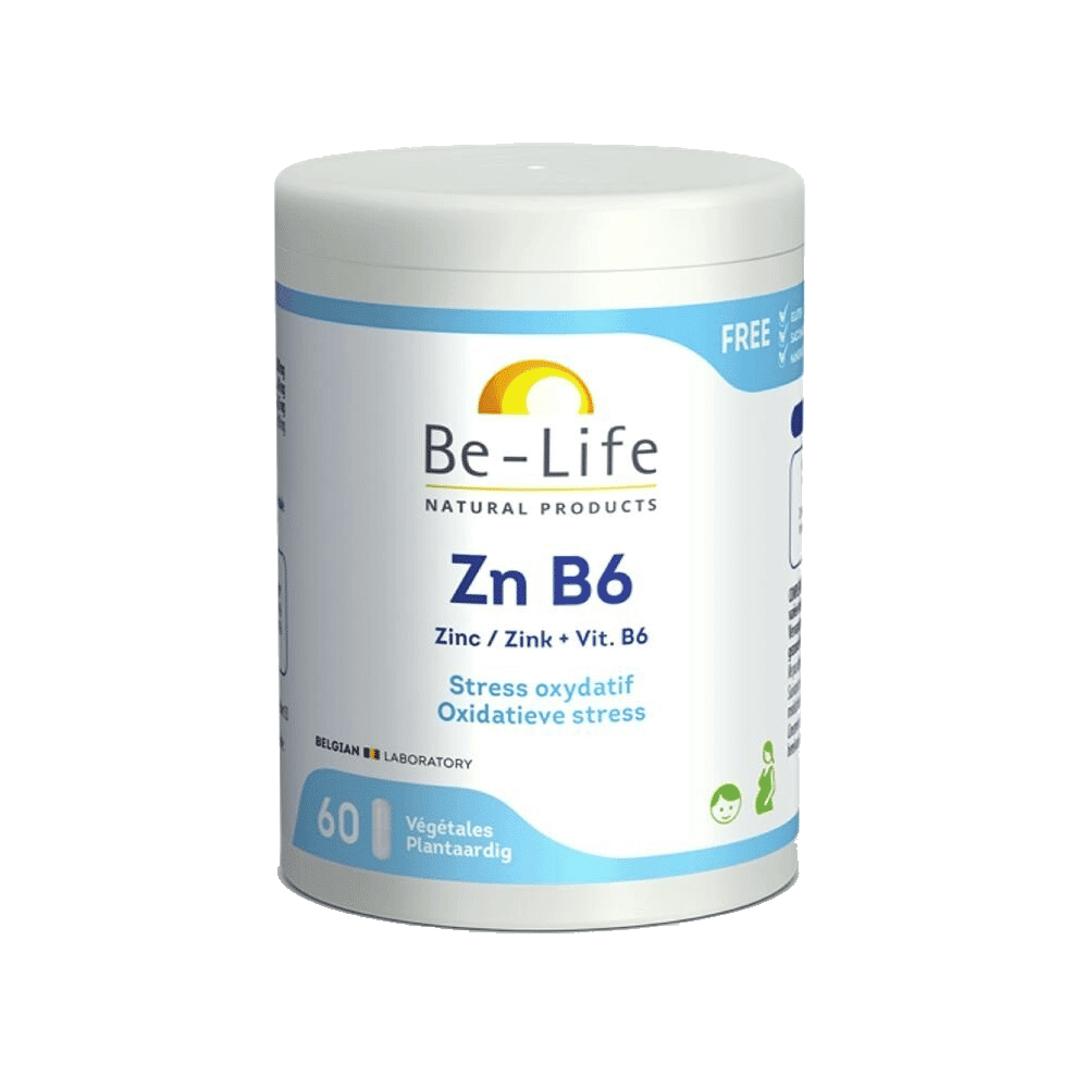 Zinco + Vit. B6 60caps - Be-Life Zinco + B6 - Image 1