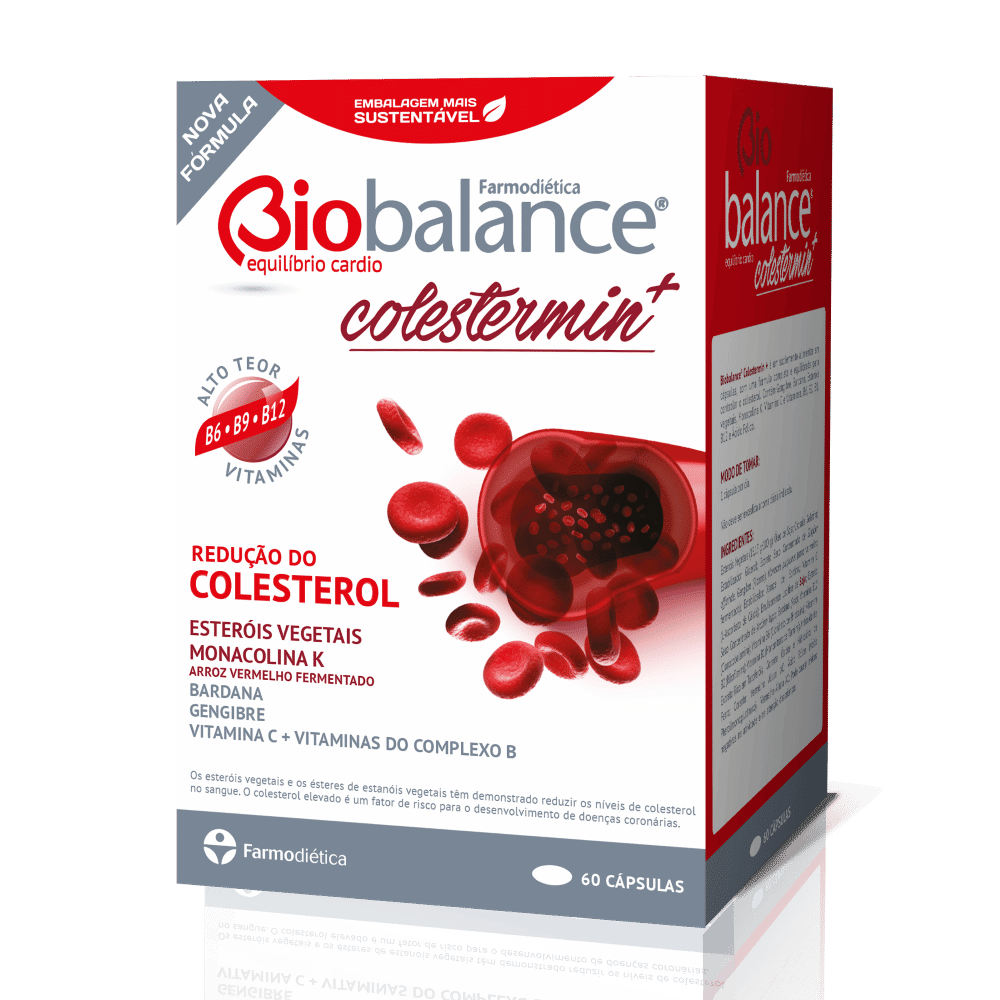 biobalance colestermin + Biobalance Colestermin+, suplemento alimentar para o colesterol