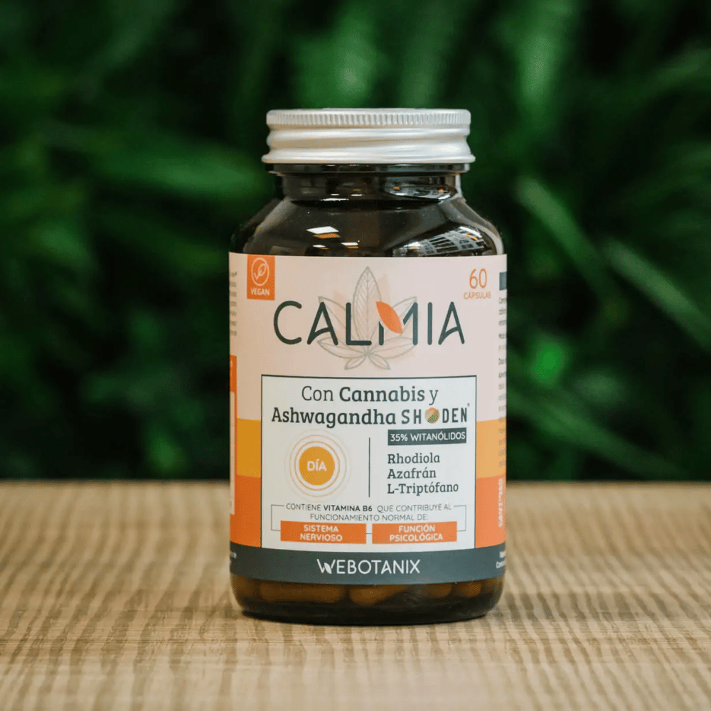 Calmia Dia 60 Caps Webotanix Calmia Dia, suplemento alimentar vegan