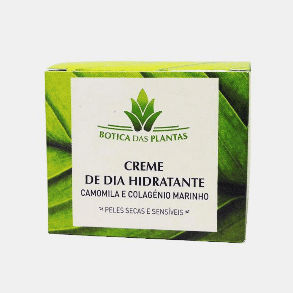 Creme Dia Hidra Camomila Com Secas Senc. Botica Creme de Dia Hidratante, ação suavizante