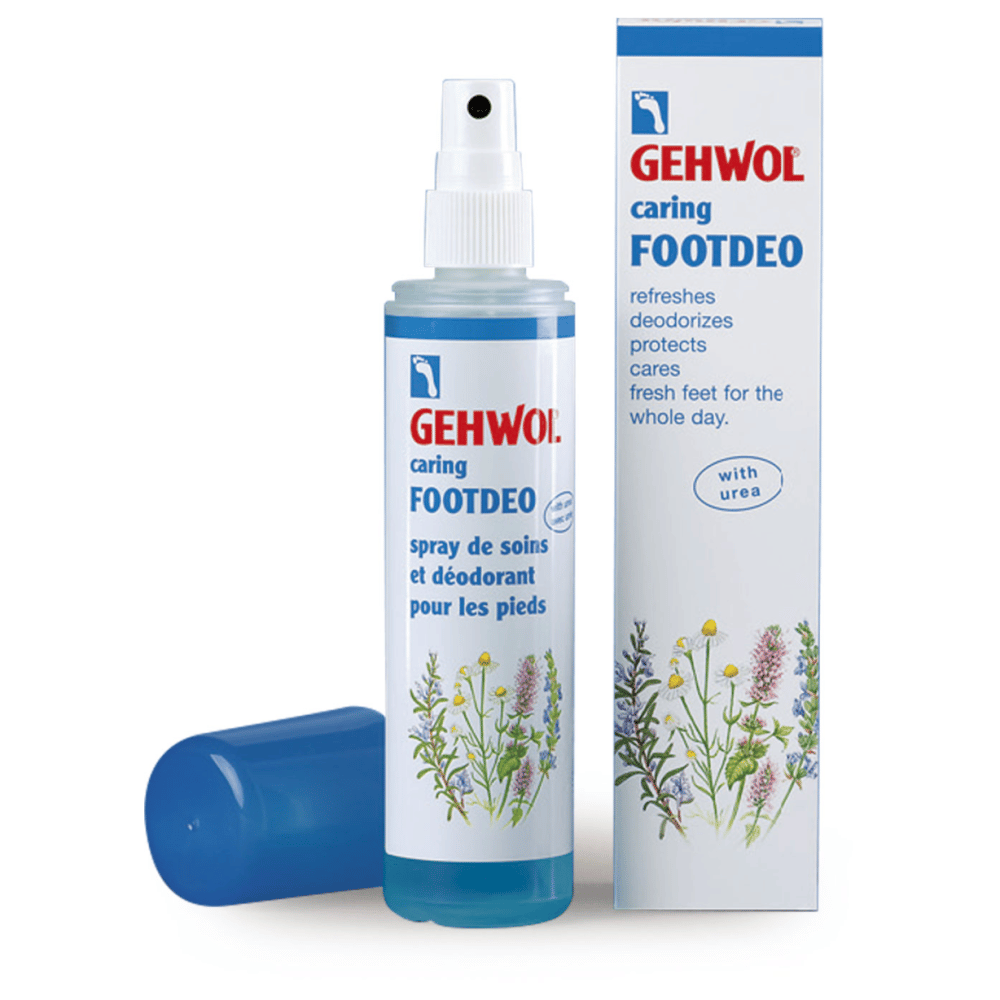 Gehwol Footdeo Spray Desodoriz Footdeo Spray, pele limpa e perfumada