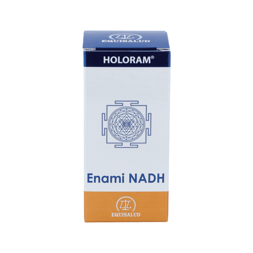 Holoram Enami Nadh 60 Caps Equisalud Enami NADH, suplemento alimentar para a energia