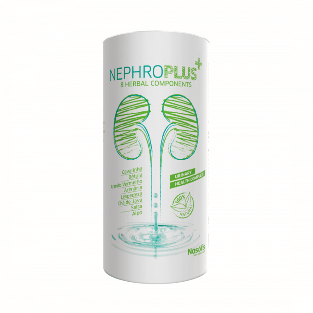 Nephro Plus Xarope 500ml Nasófis Nephro Plus, suplemento alimentar para o sistema urinário