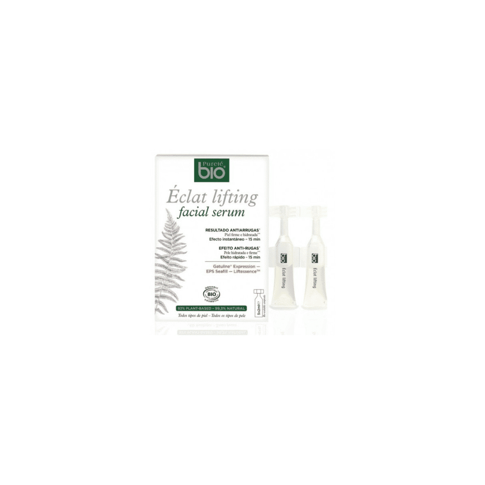 Serum Facial Éclat LIfting Roll-on 10ml - Purité Bio Éclat Lifting Facial Serum, com ingredientes biológicos