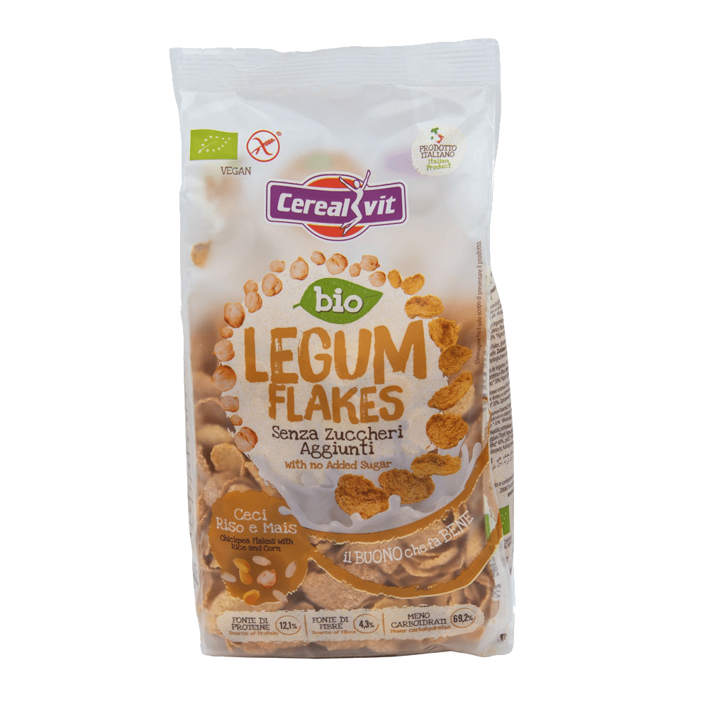 Flocos grao de bico Flocos de Grão de Bico, de agricultura biológica, sem glúten, adequado a vegans