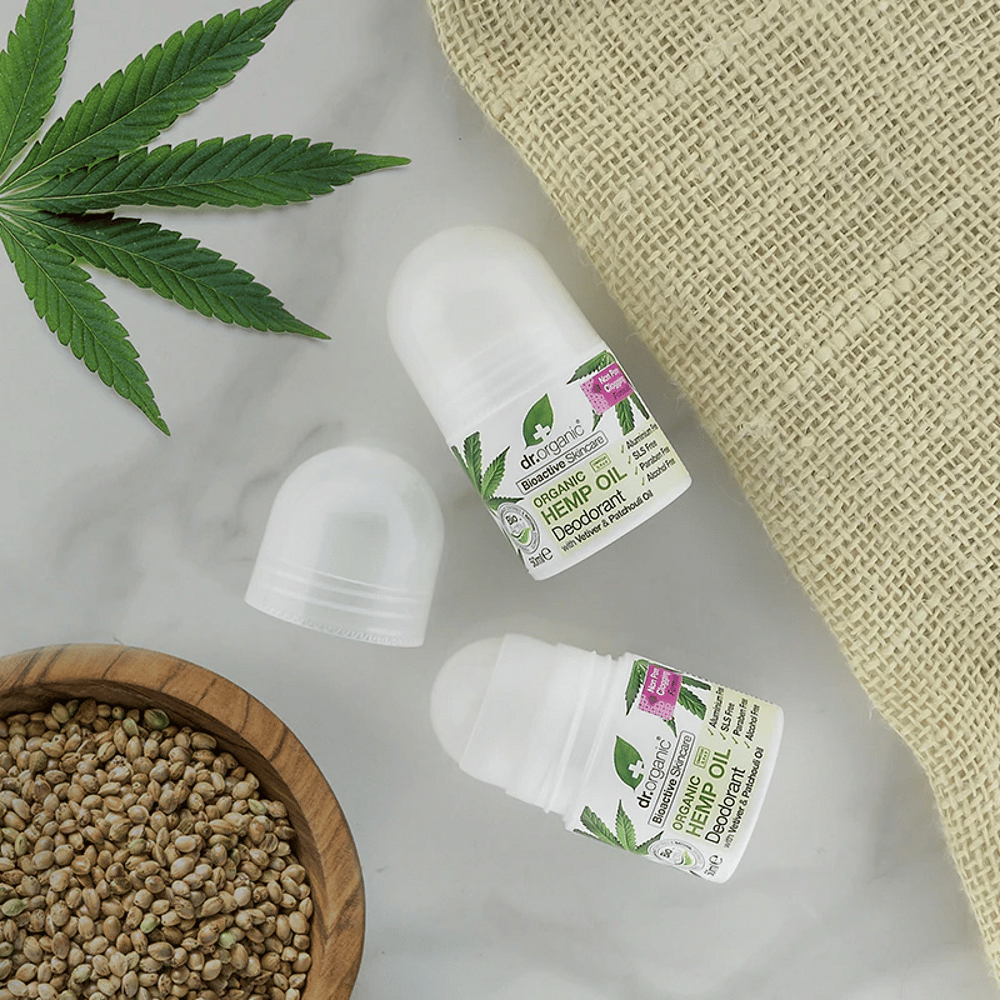 Desodorizante Óleo de Cânhamo Desodorizante Óleo de Cânhamo, com ingredientes biológicos