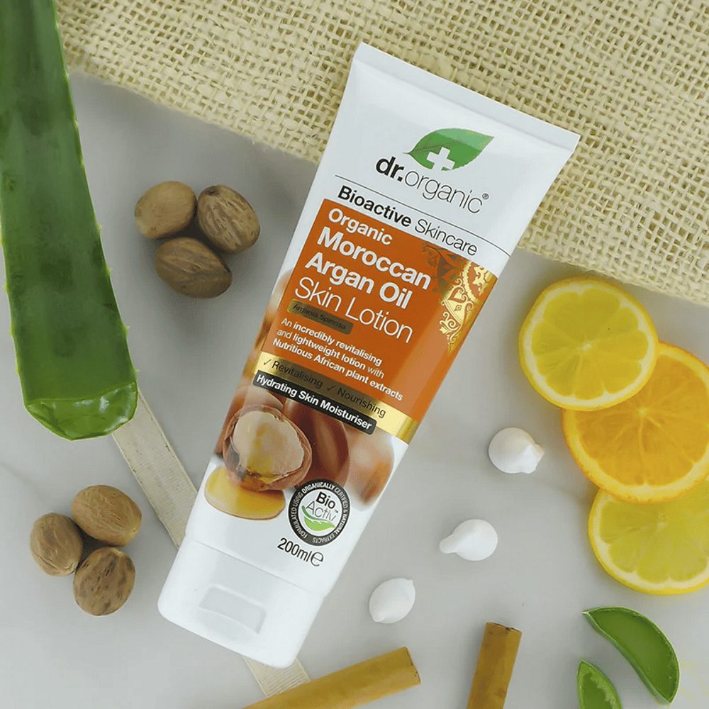 Loção Corporal Óleo de Argão 200 ml Loção Corporal Óleo de Argão, com ingredientes biológicos