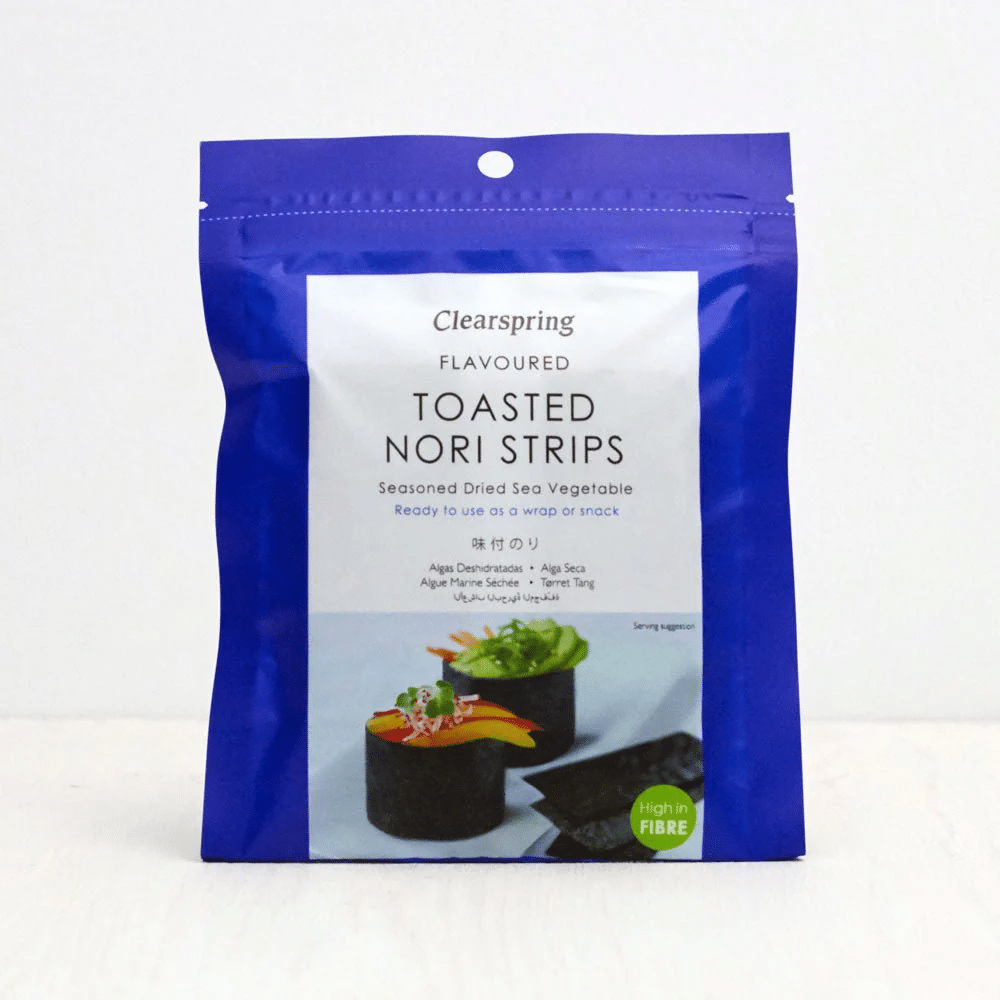 Alga M Nori Tostada Tiras 13.5gr Clearspring Alga Marinha Nori Tostada