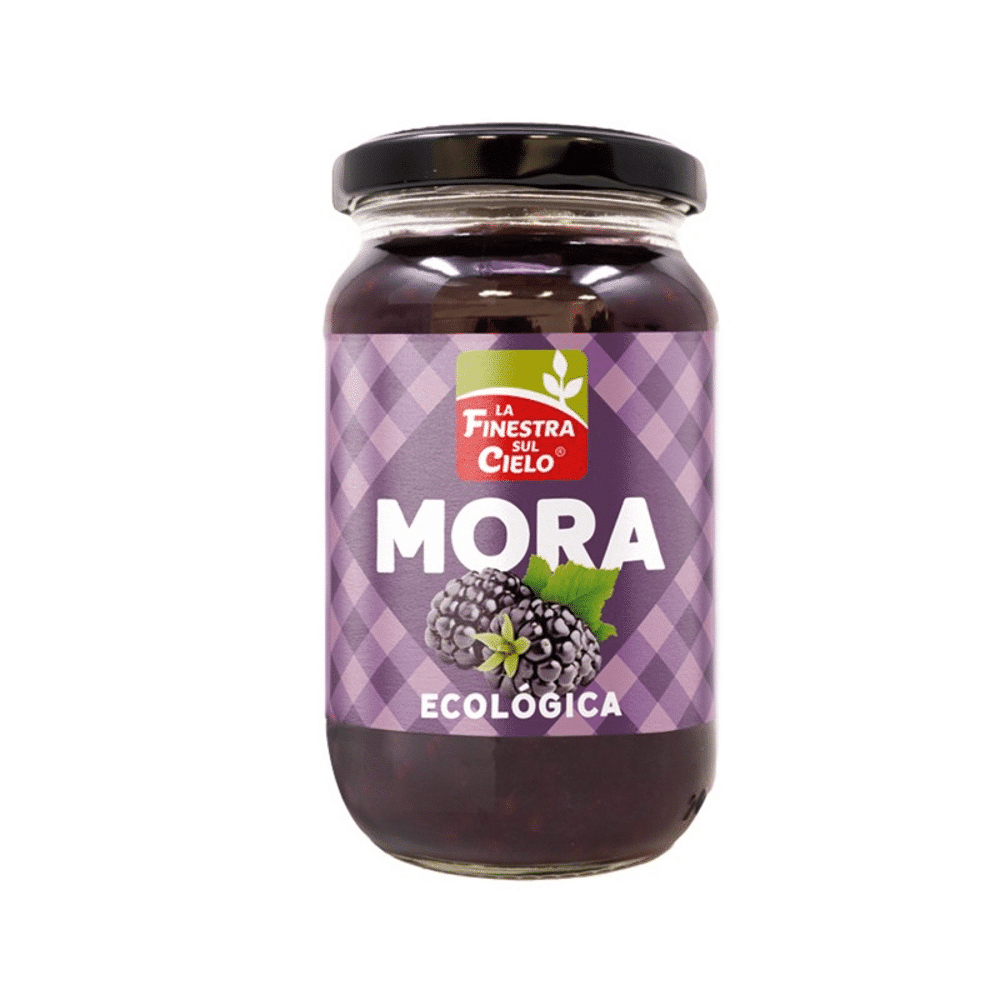 Compota de Amora 320gr Compota de Amora com ingredientes de origem biológica