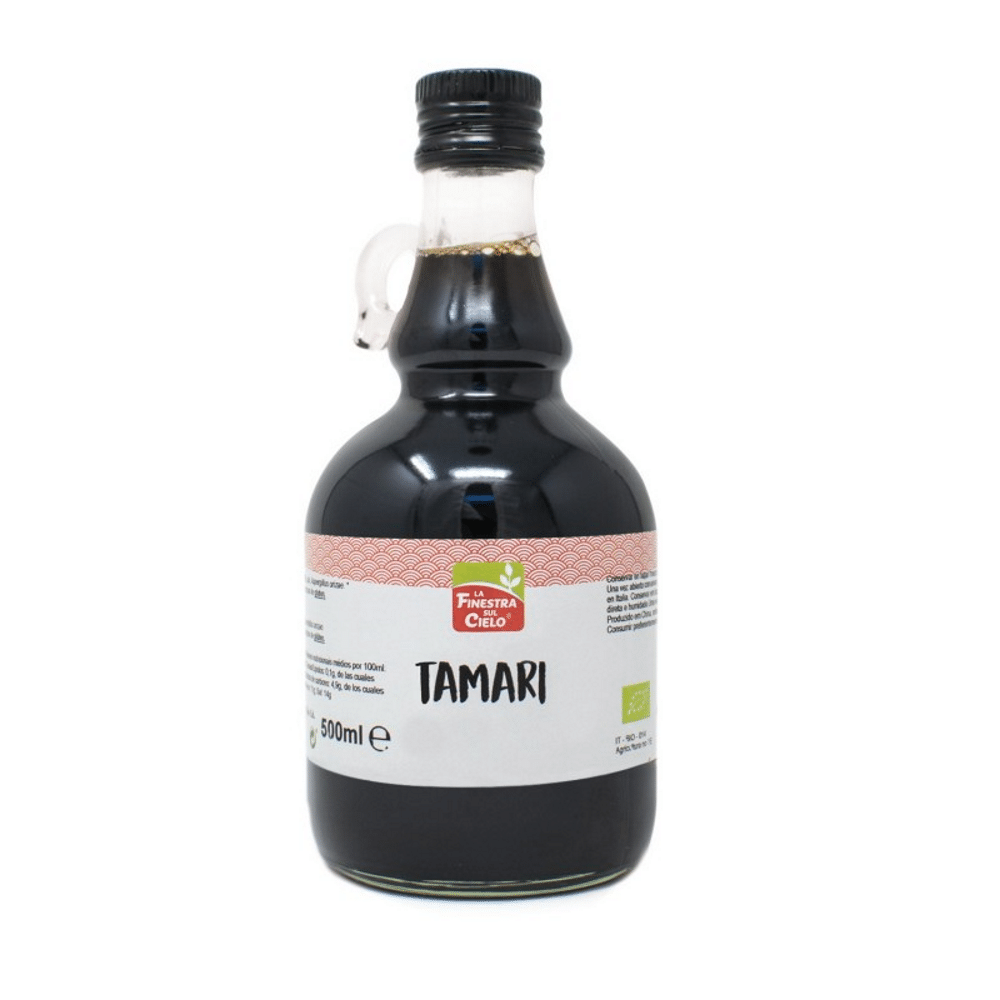 Tamari orgânico 500 ml La Finestra Tamari Orgânico com ingredientes biológicos