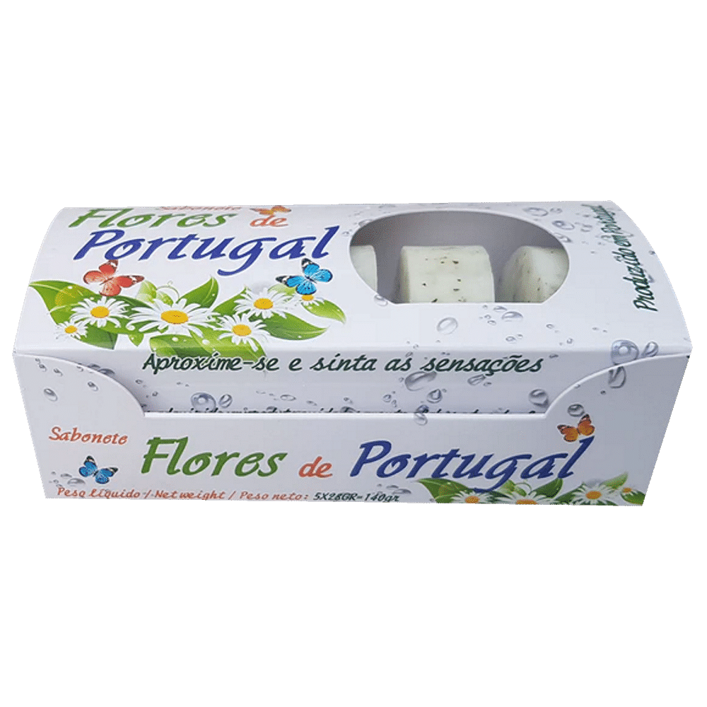 Sabonetes Flores de Portugal 5x28gr PYL Sabonete Flores de Portugal