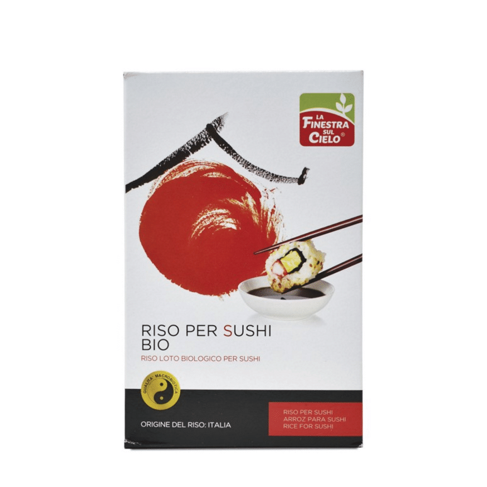 Arror para Sushi Bio 500 grs Arroz para Sushi de origem biológica