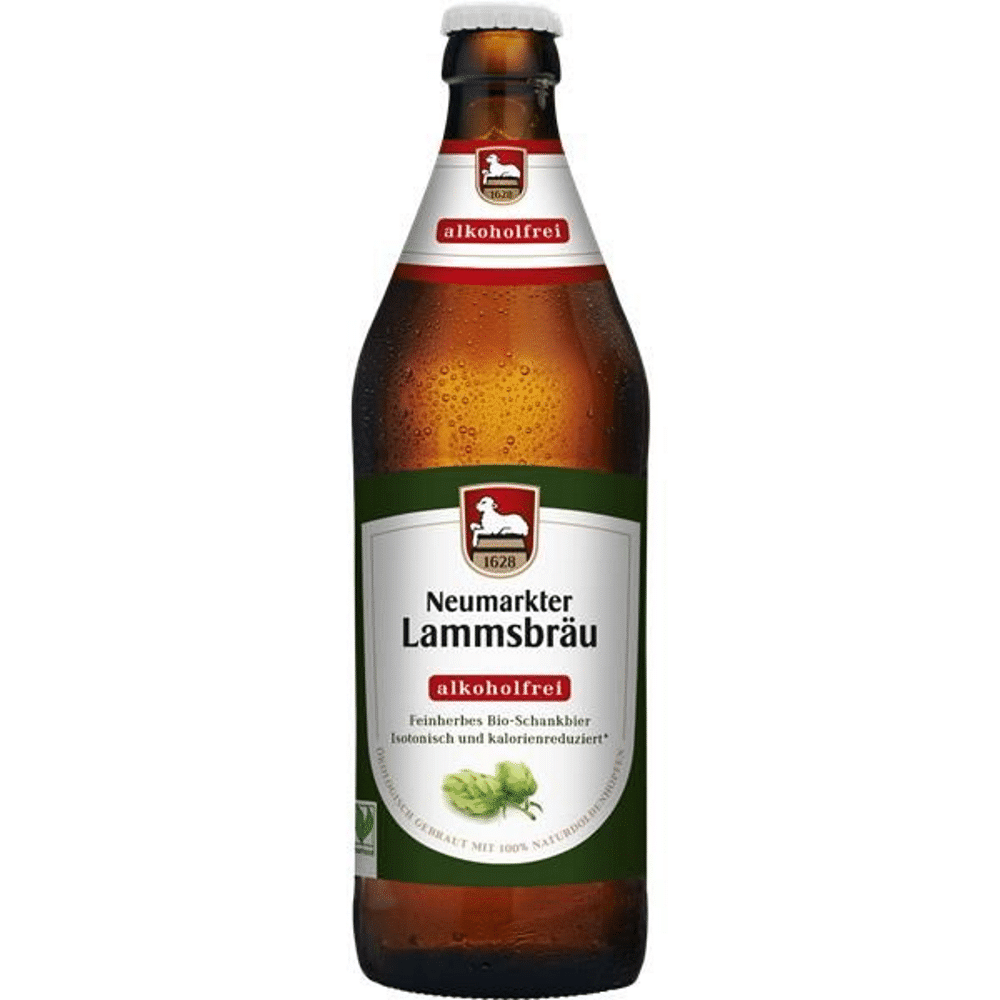Cerveja S Alcool Bio 0.5cl Lammsbrau Cerveja Sem Álcool de origem biológica, adequada a vegans