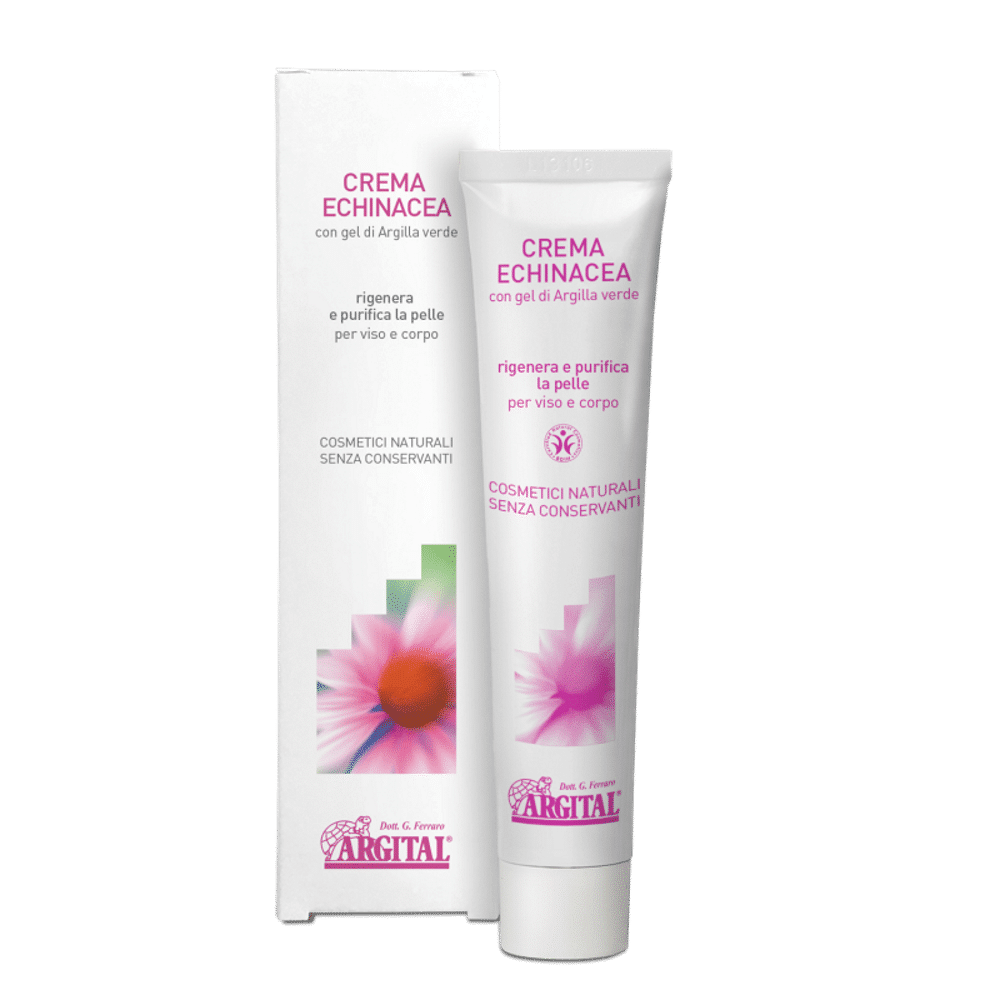 Creme de Ecginacea 100 ml Argital Creme com extratos de folhas e flores de equinácea
