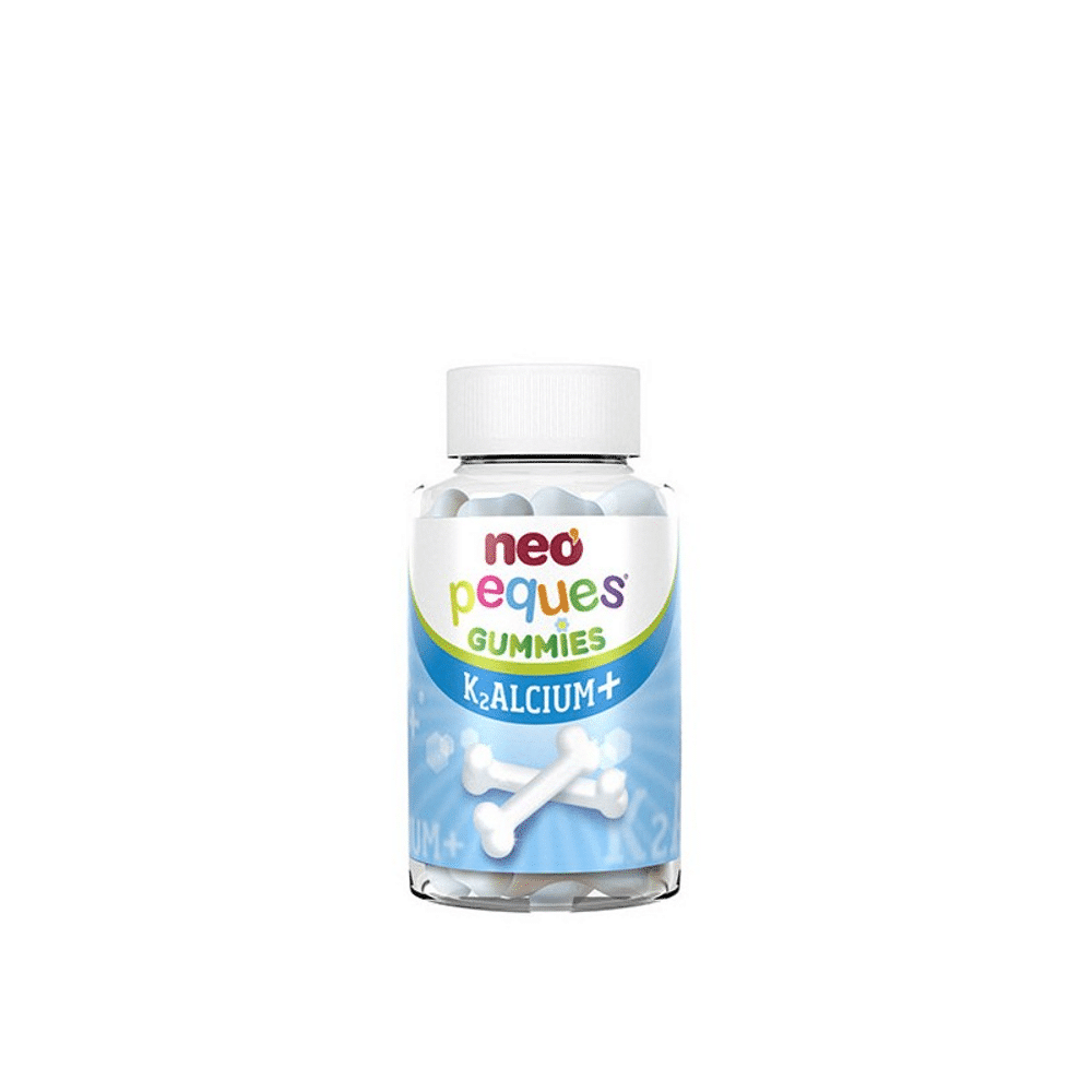 Gummies K2Alcium + 30gomas Neo Peques Gummies K2Alcium +, suplemento alimentar sem glúten e sem lactose