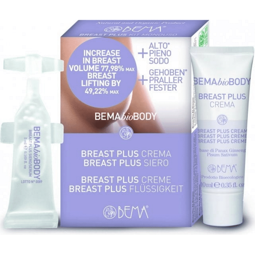 Beast Plus Single Use Kit 10 ml + 5 ml Bema Bema Body Care Breast Plus Kit, ingredientes biológicos