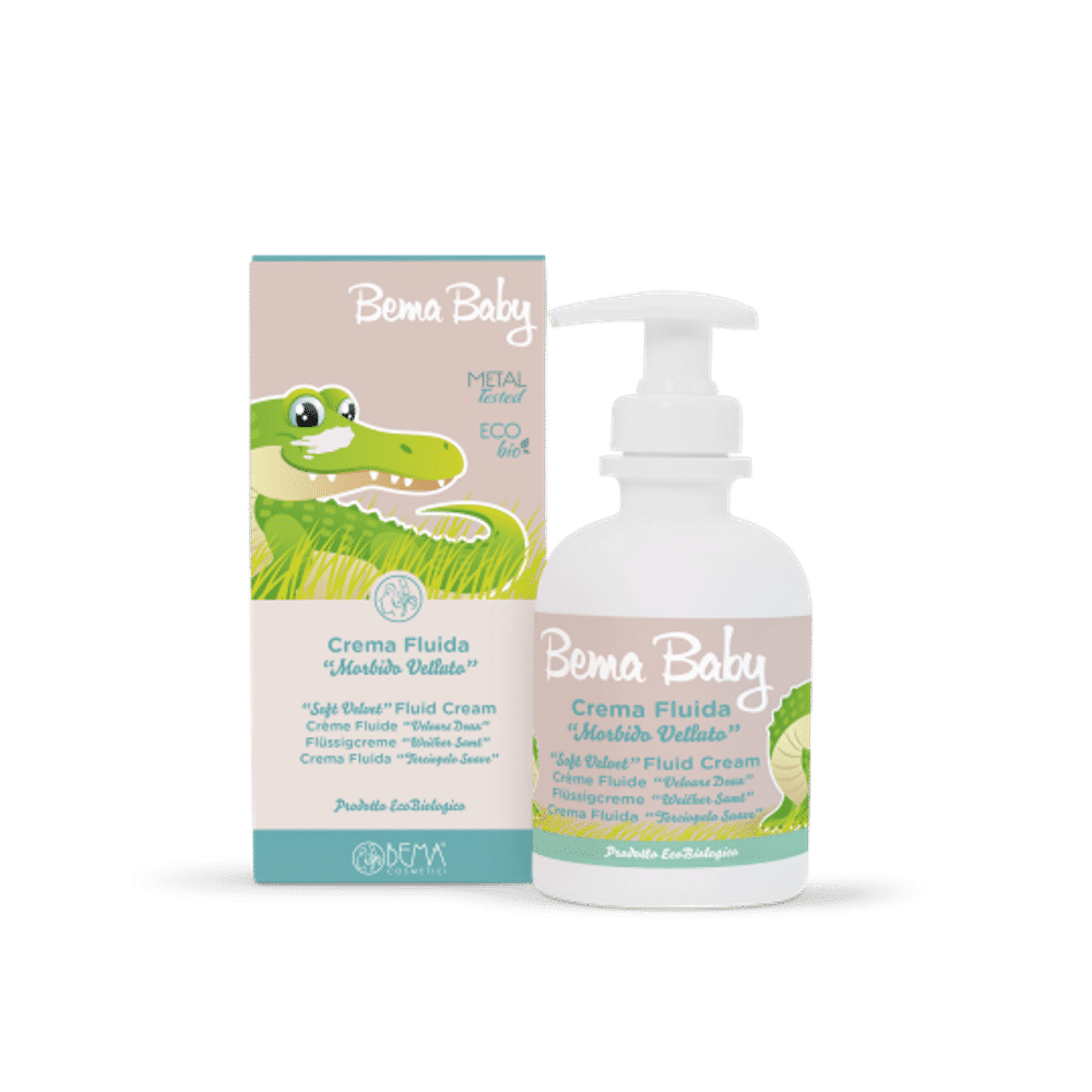 Creme Fluido Soft Velvet250 ml Bema Baby Bema Baby Creme Fluído Hidratante, com ingredientes biológicos