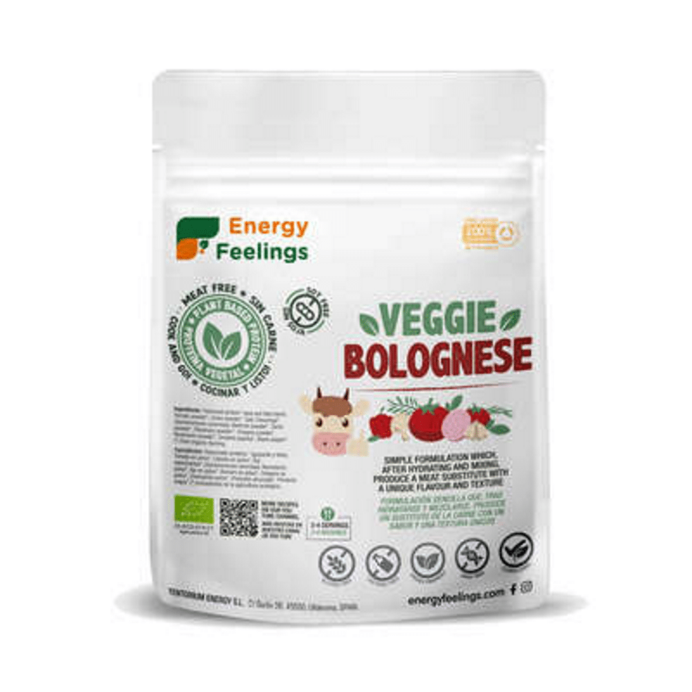Bolonhesa Vegan BIO (140 g) ENERGY FEELINGS Bolonhesa Vegan, biológico, sem glúten