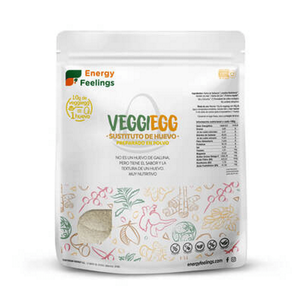 VeggiEgg (360 g) ENERGY FEELINGS VeggiEgg, vega, sem glúten